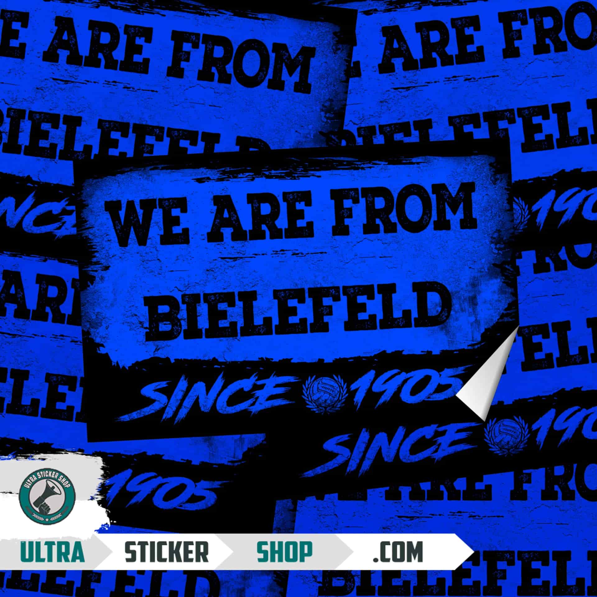 We Are From Bielefeld 1905 Nalepnice