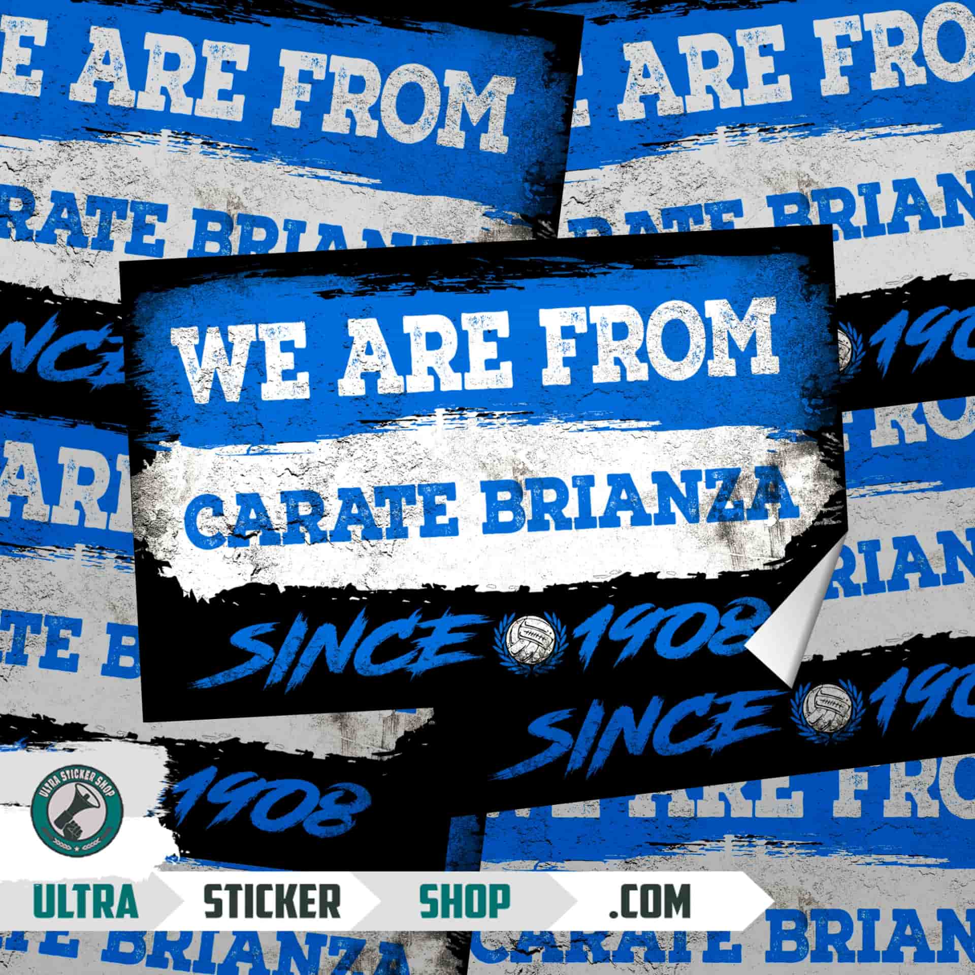 We Are From Carate Brianza 1908 Stickers
