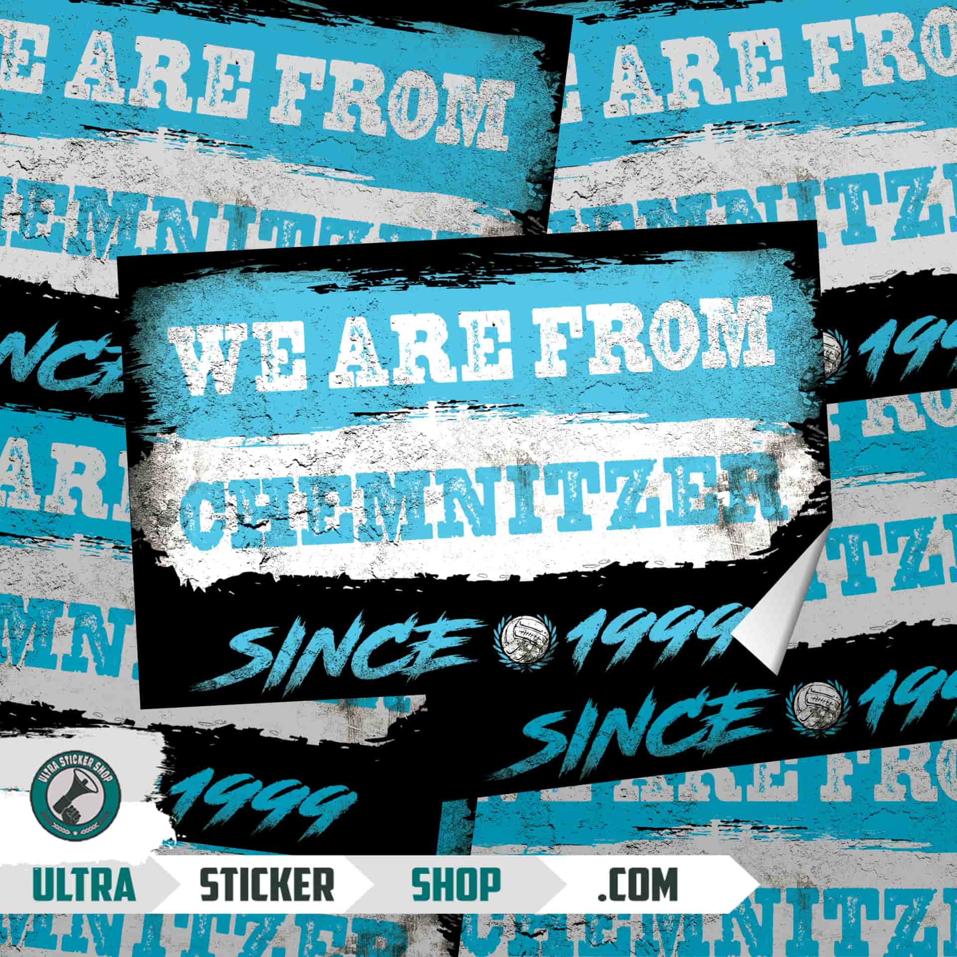 We are from Chemnitzer since 1999 Nalepnice