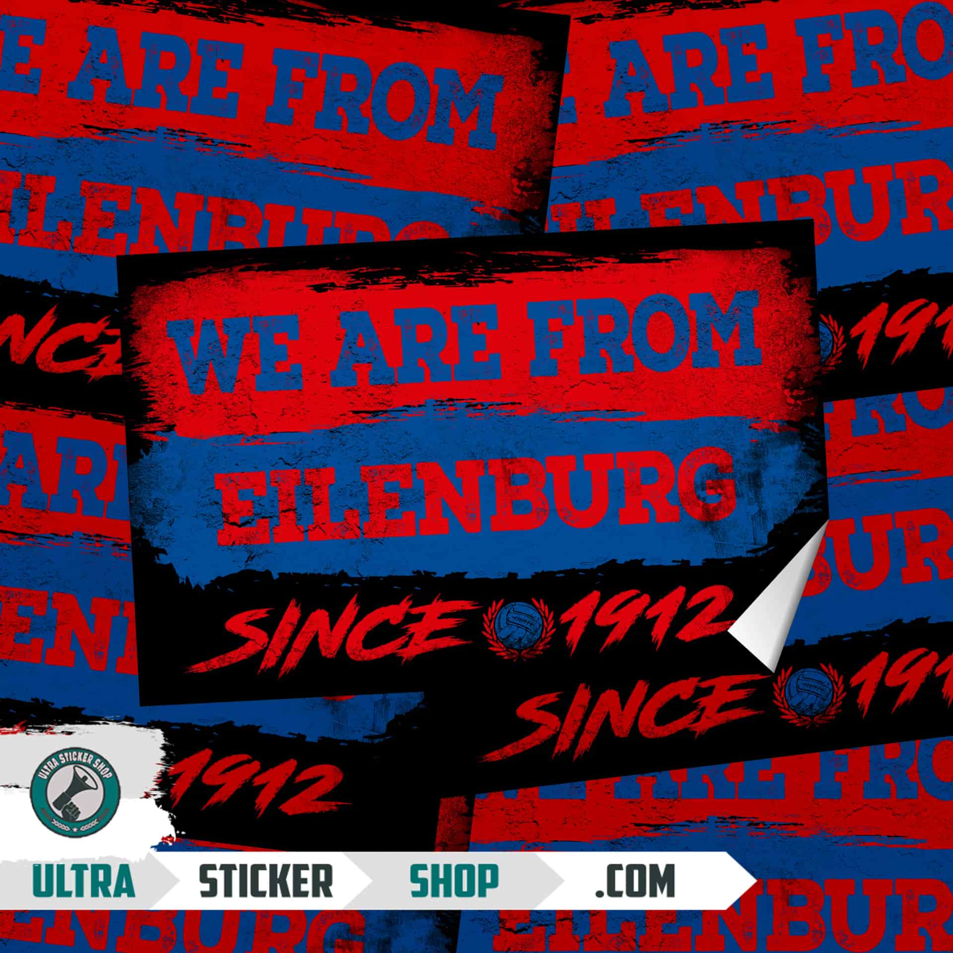 We Are From Eilenburg 1912 Pegatinas