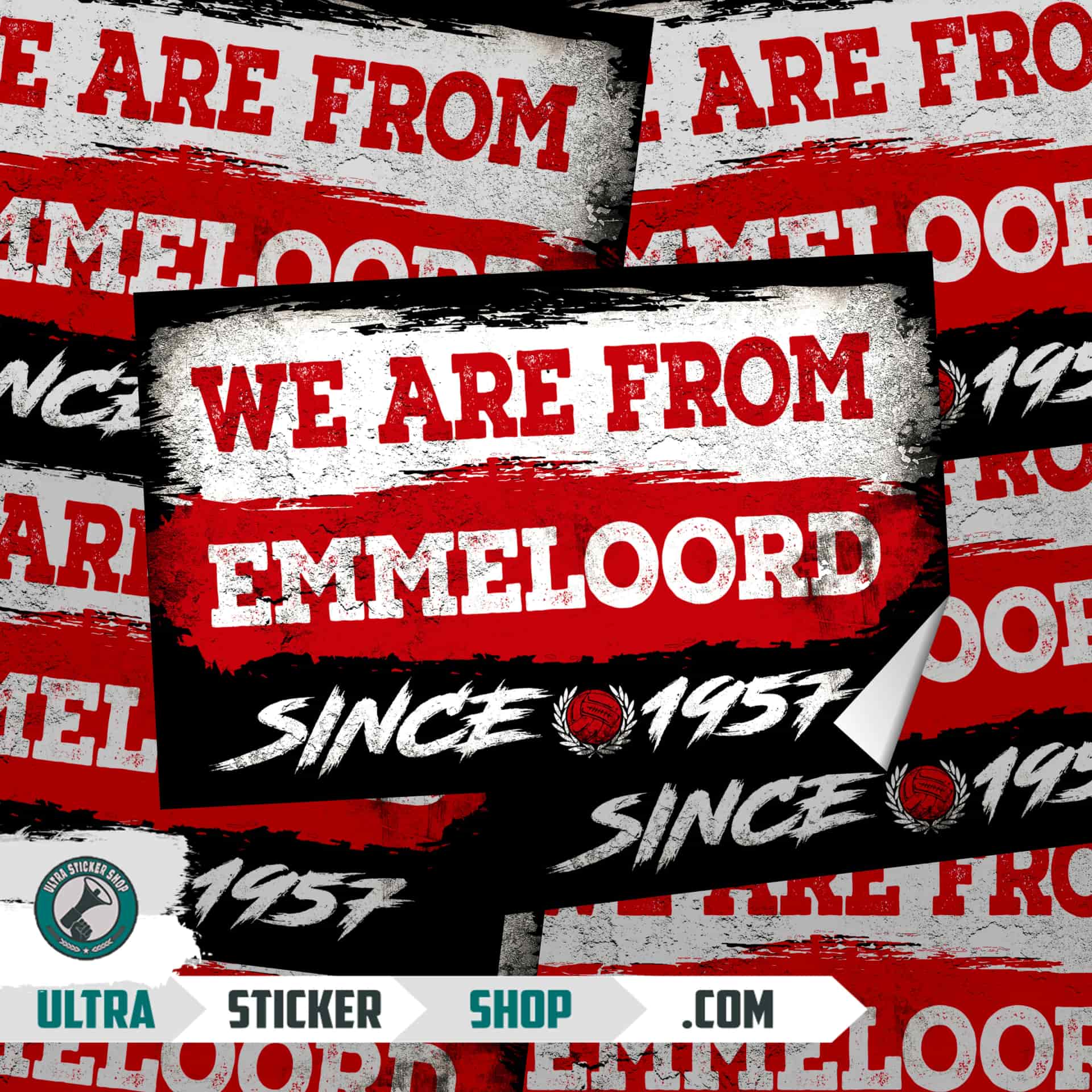 We Are From Emmeloord 1957 Naklejki