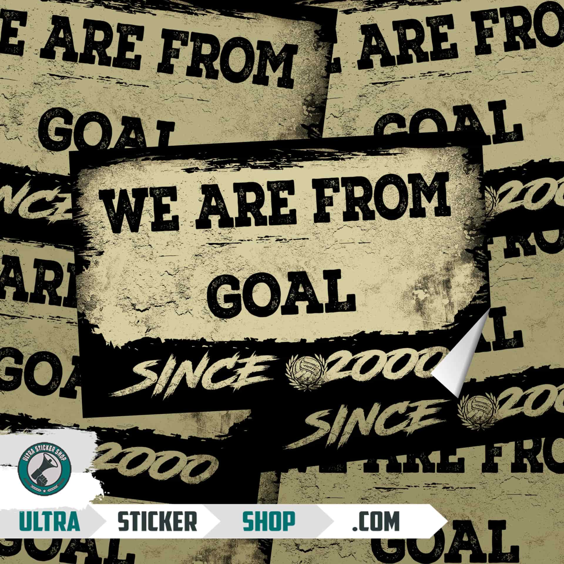 We Are From GOAL 2000 Naklejki