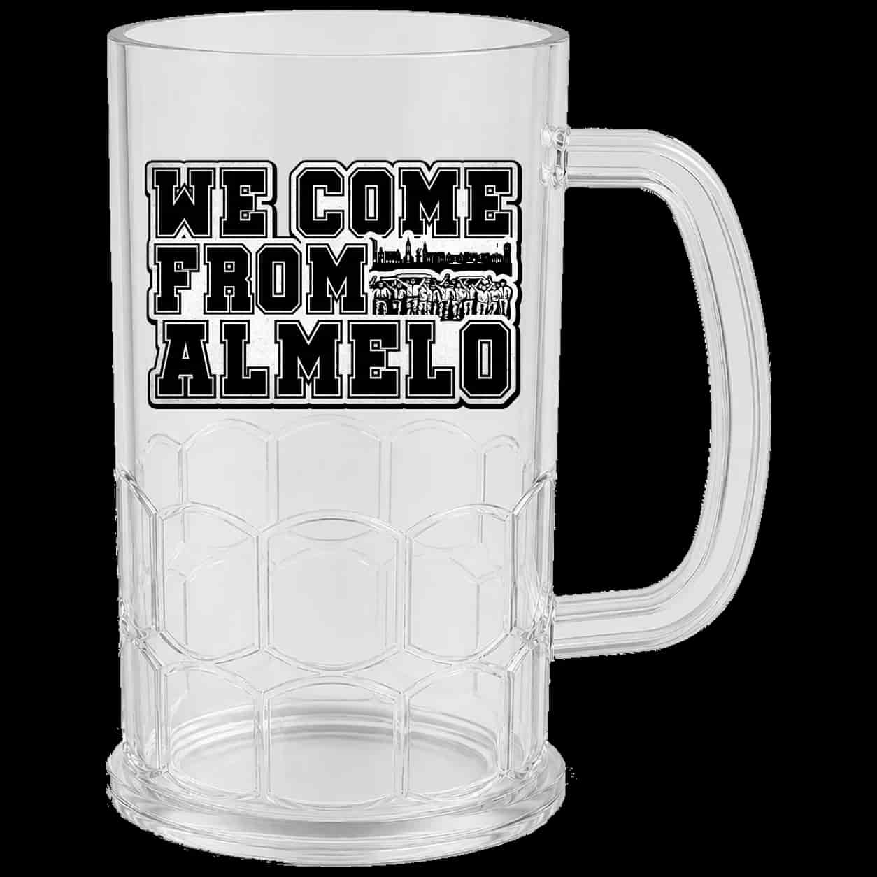 We come from Almelo Oluttuoppi