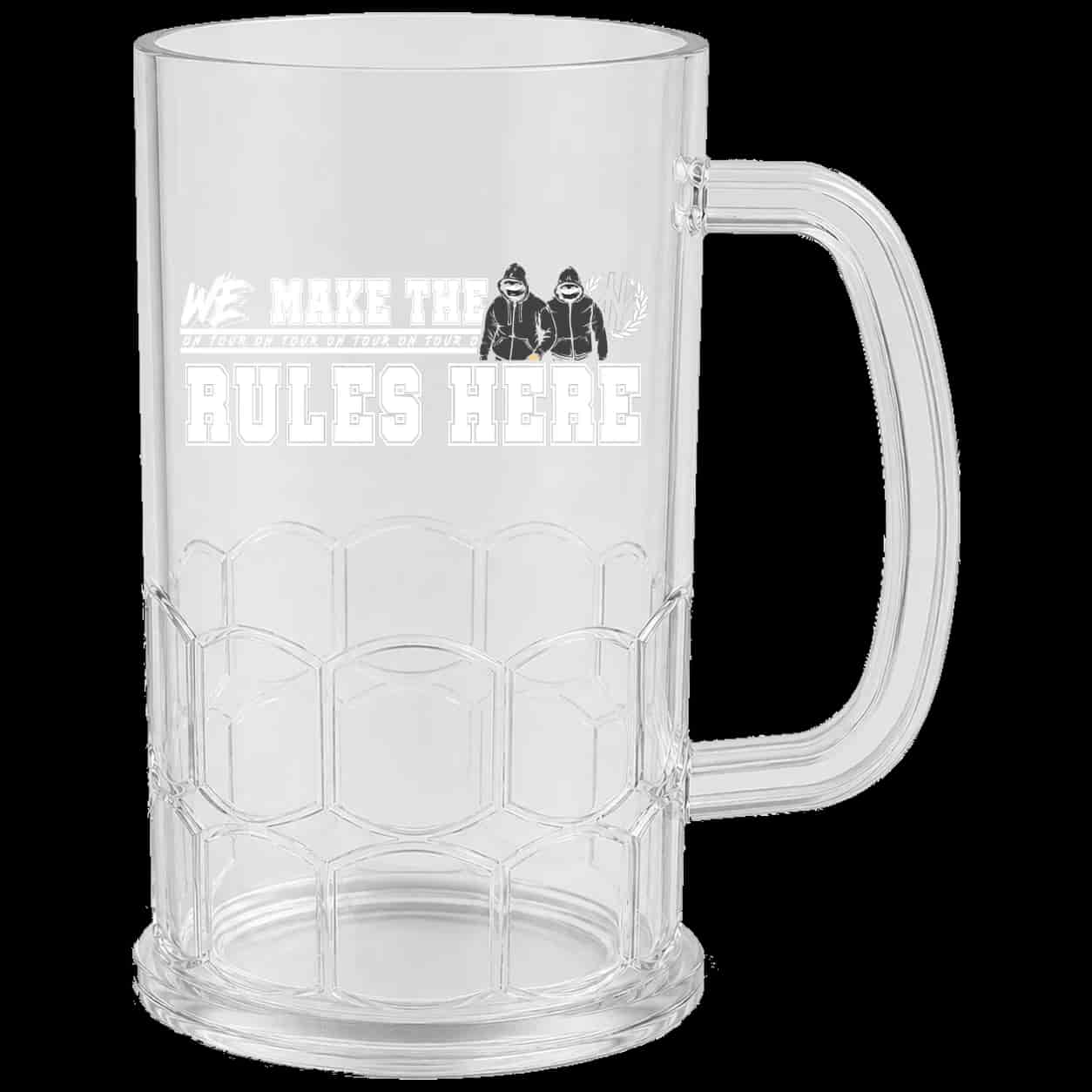 We make the rules here Bierkrug