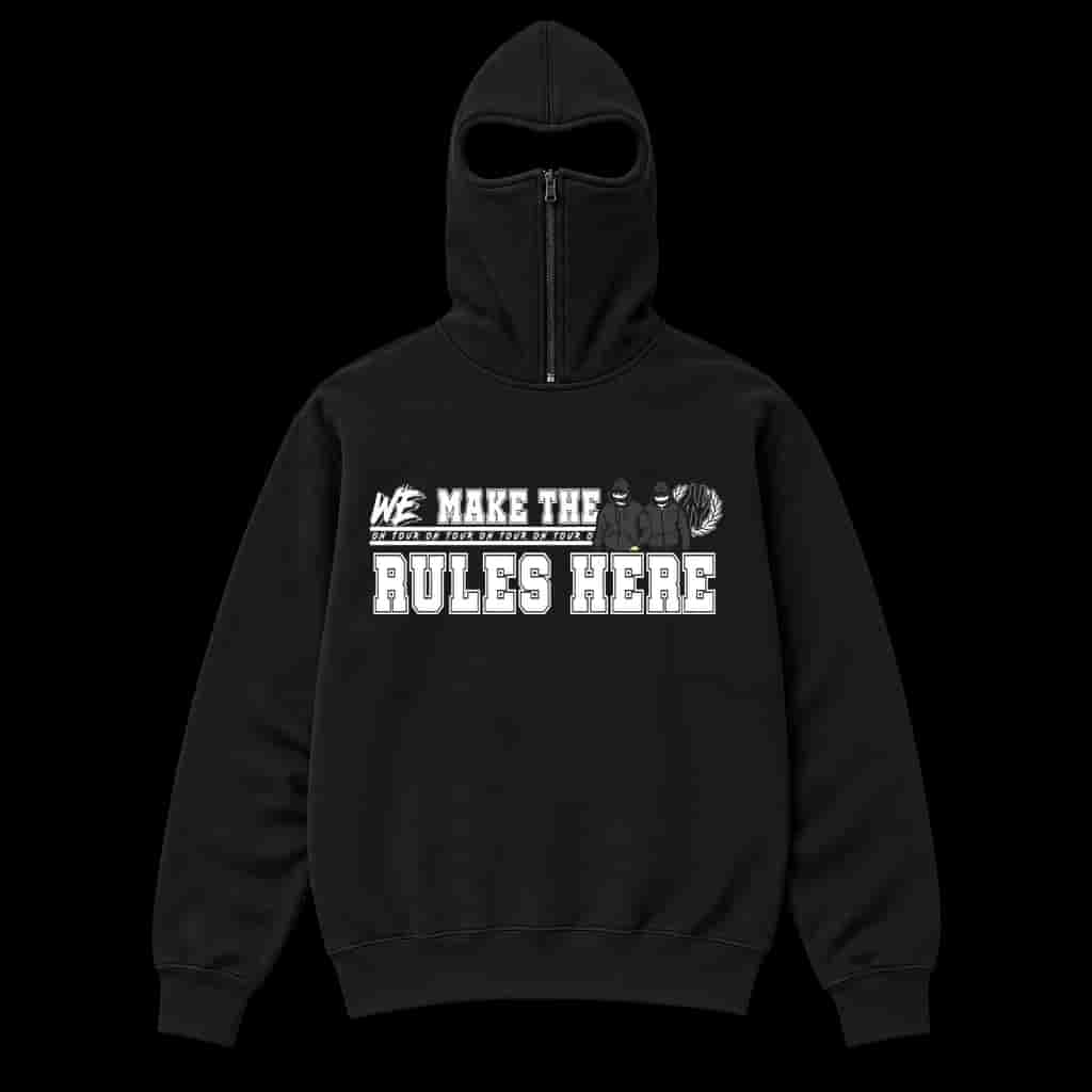 We make the rules here Ninja Hoodie