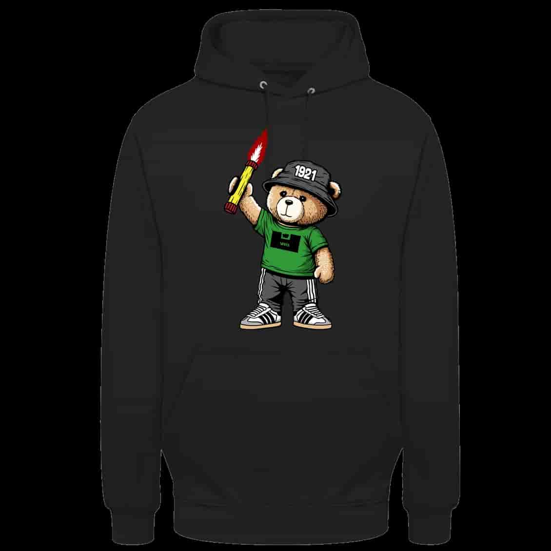 Wels 1921 bear Felpa con cappuccio