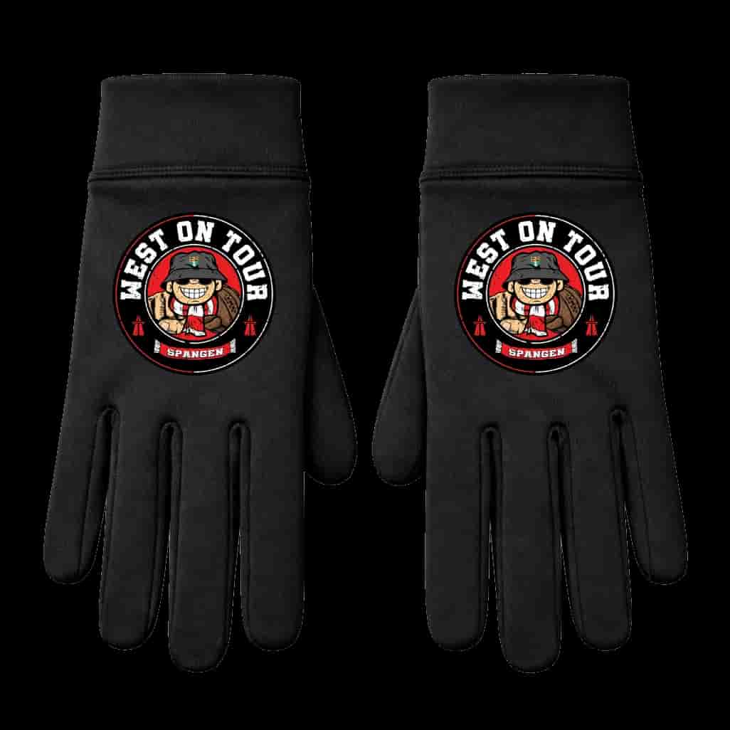 West on tour! Handschoenen