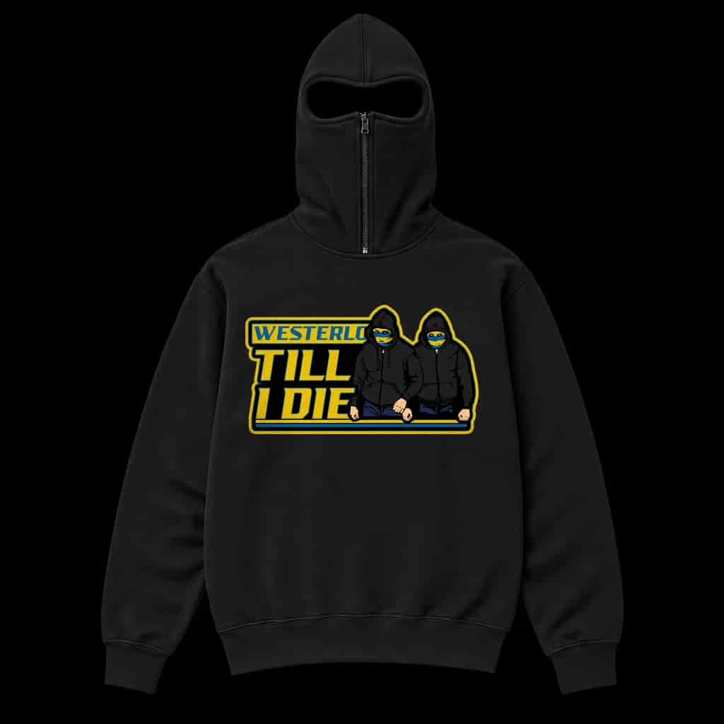 Westerlo Till I die Ninja Kapuzenpullover