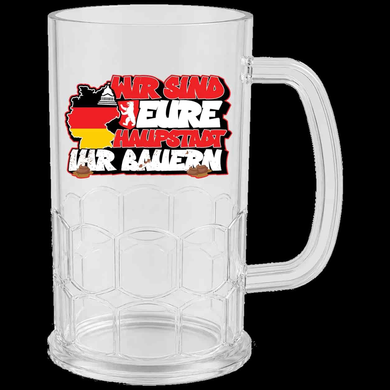 Wir sind eure haupstadt ihr bauern Krigla za pivo