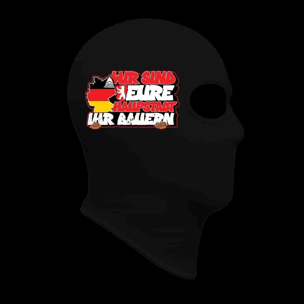 Wir sind eure haupstadt ihr bauern Balaclava