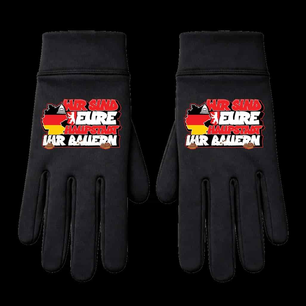 Wir sind eure haupstadt ihr bauern Rukavice