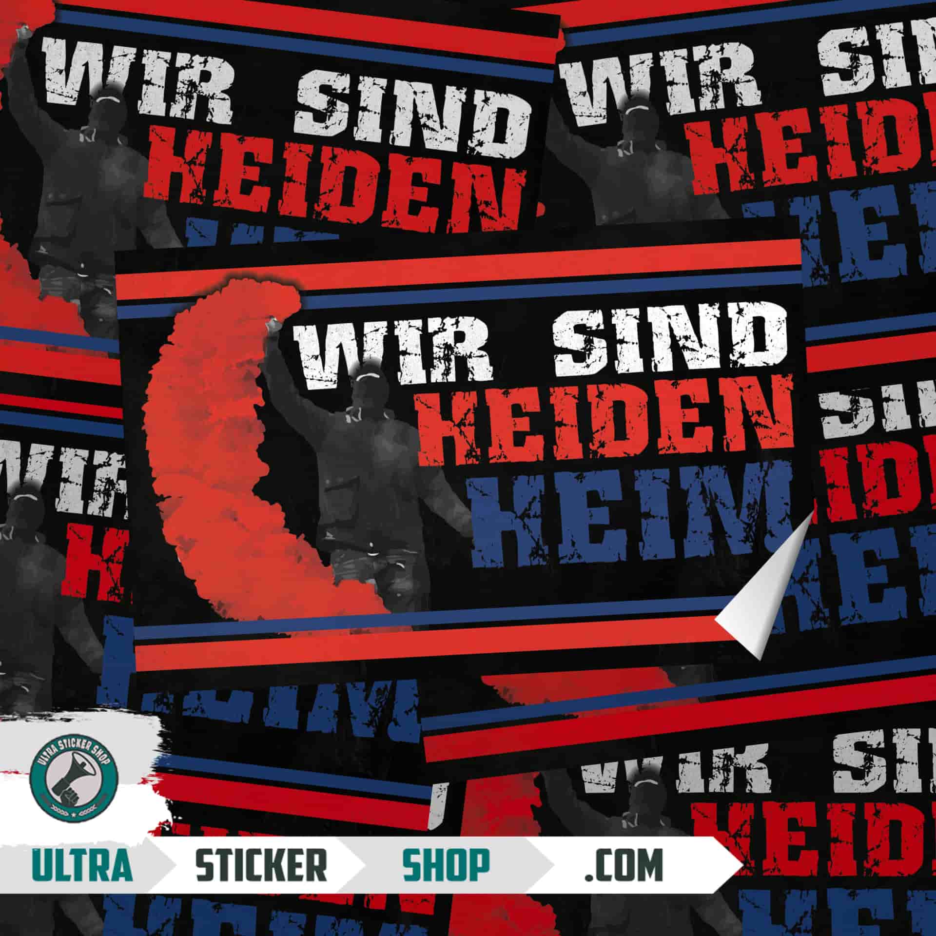 Wir sind Heidenheim Klistermærker