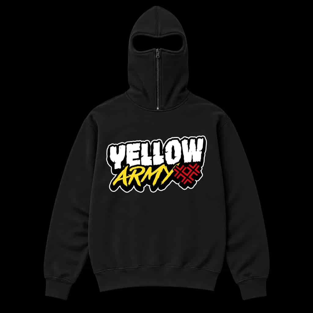 Yellow Army Ninja hettegenser
