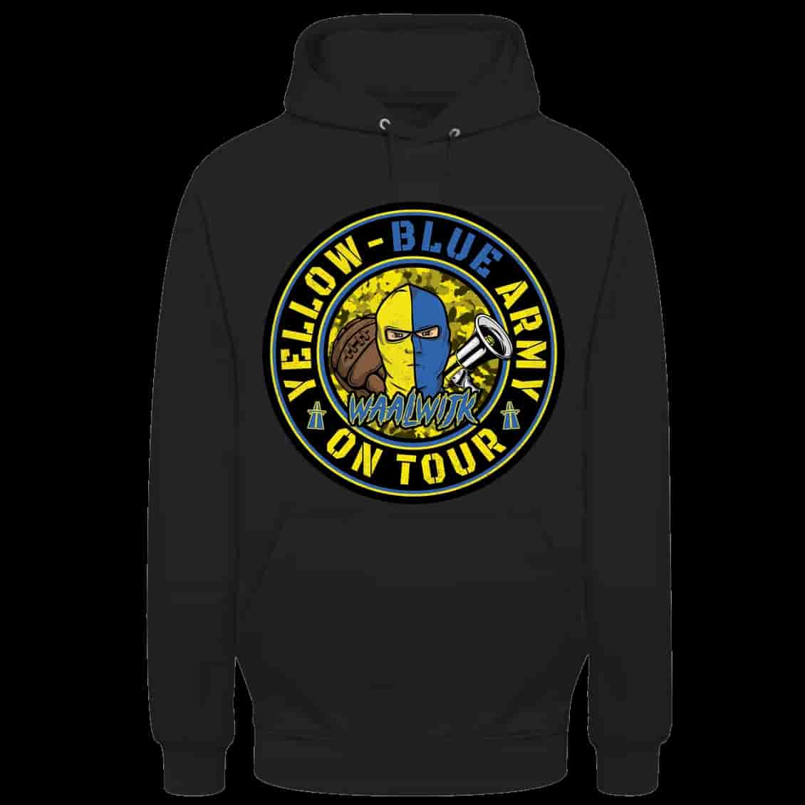 Yellow blue army on tour! Hoodie
