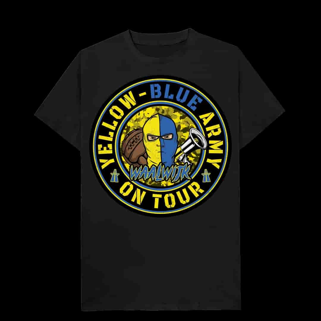 Yellow blue army on tour! T-shirt