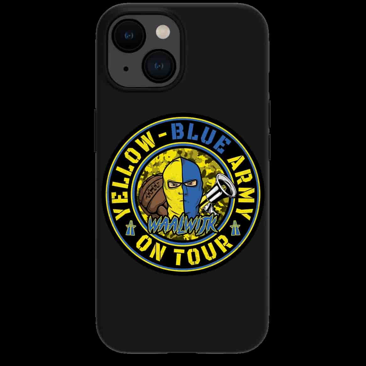 Yellow blue army on tour! iPhone hoes