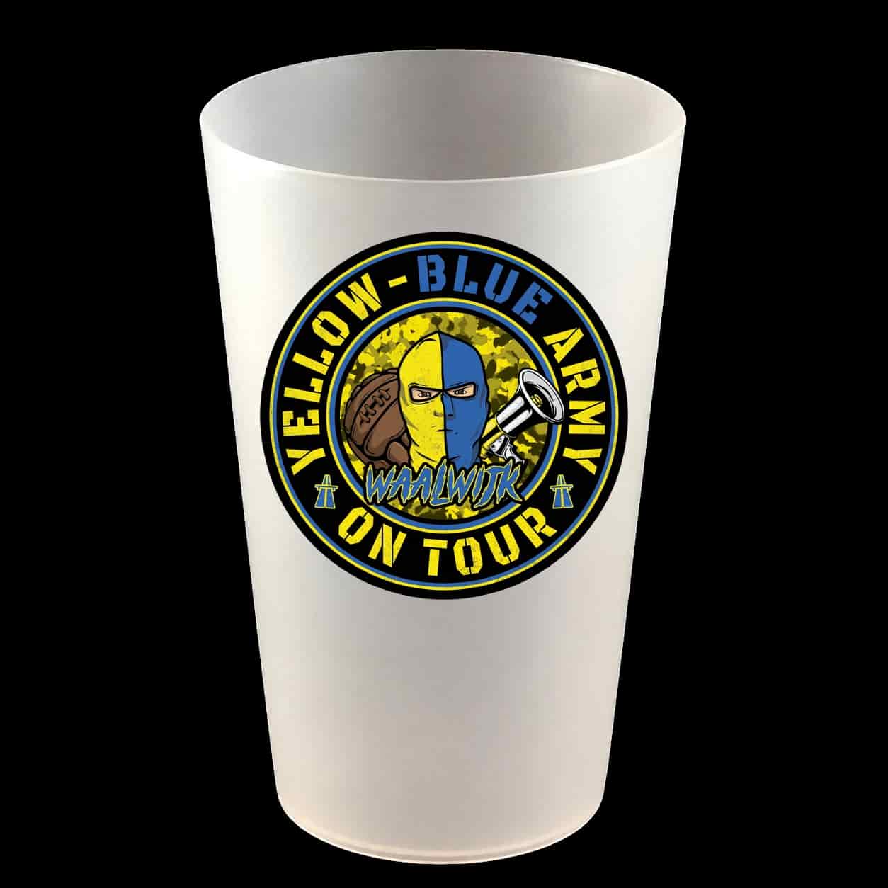 Yellow blue army on tour! Hardcup