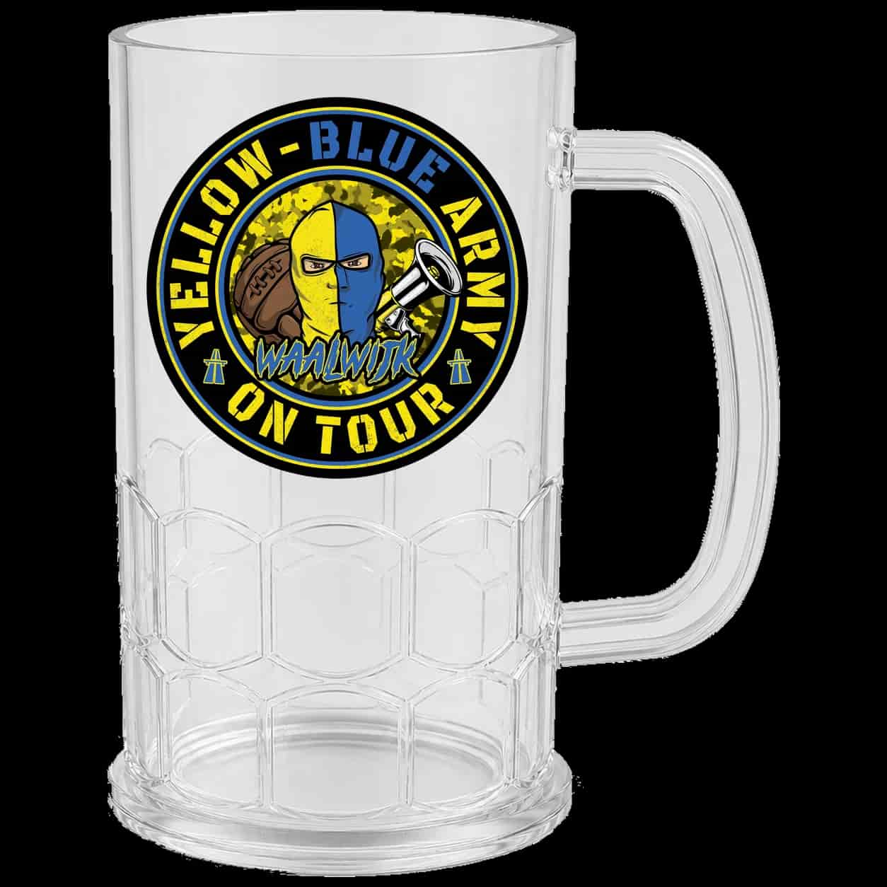 Yellow blue army on tour! Bierpul