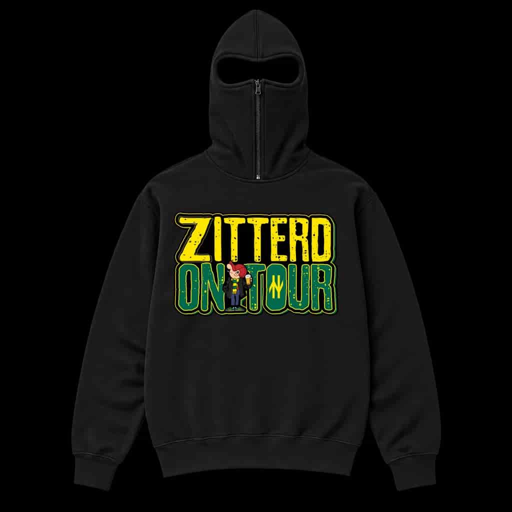 Zitterd on tour Ninja Hoodie