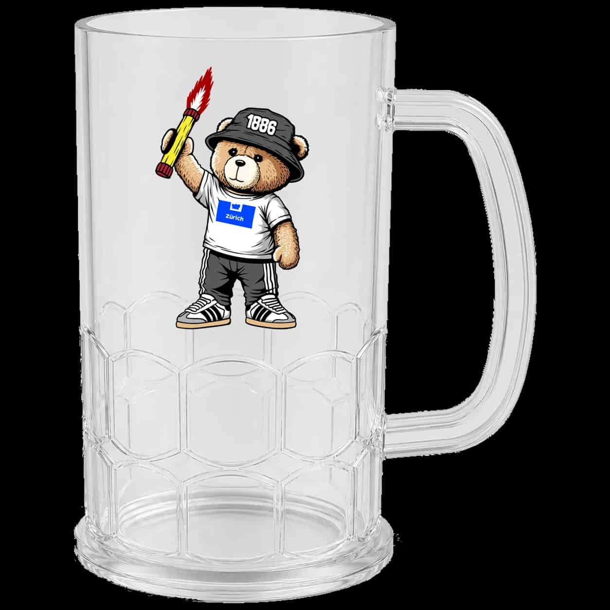 Zürich 1886 bear Caneca de cerveja