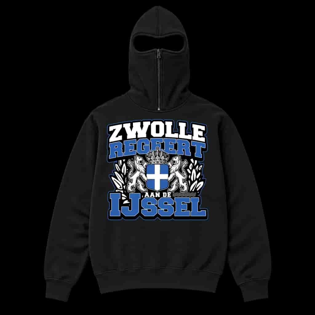Zwolle regeert aan de IJssel Ninja Hoodie