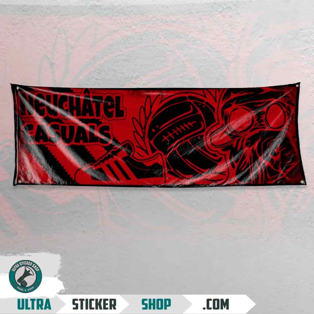 Neuchâtel casuals Drapeau