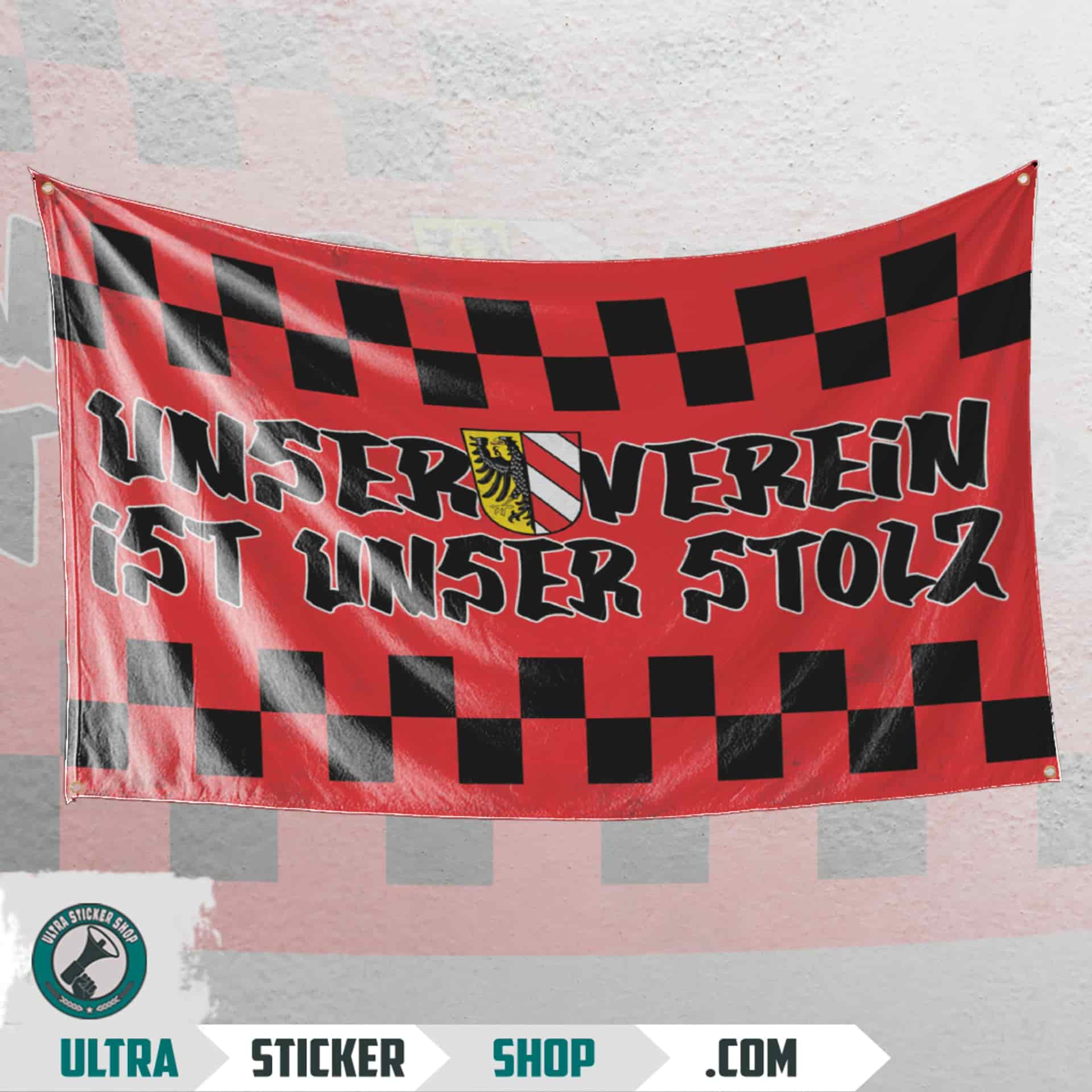 unser verein ist unser stolz Flag