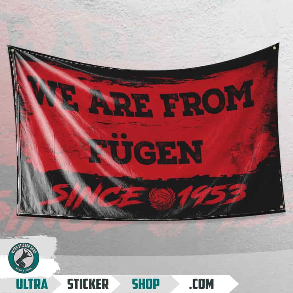 We Are From Fügen 1953 Flag