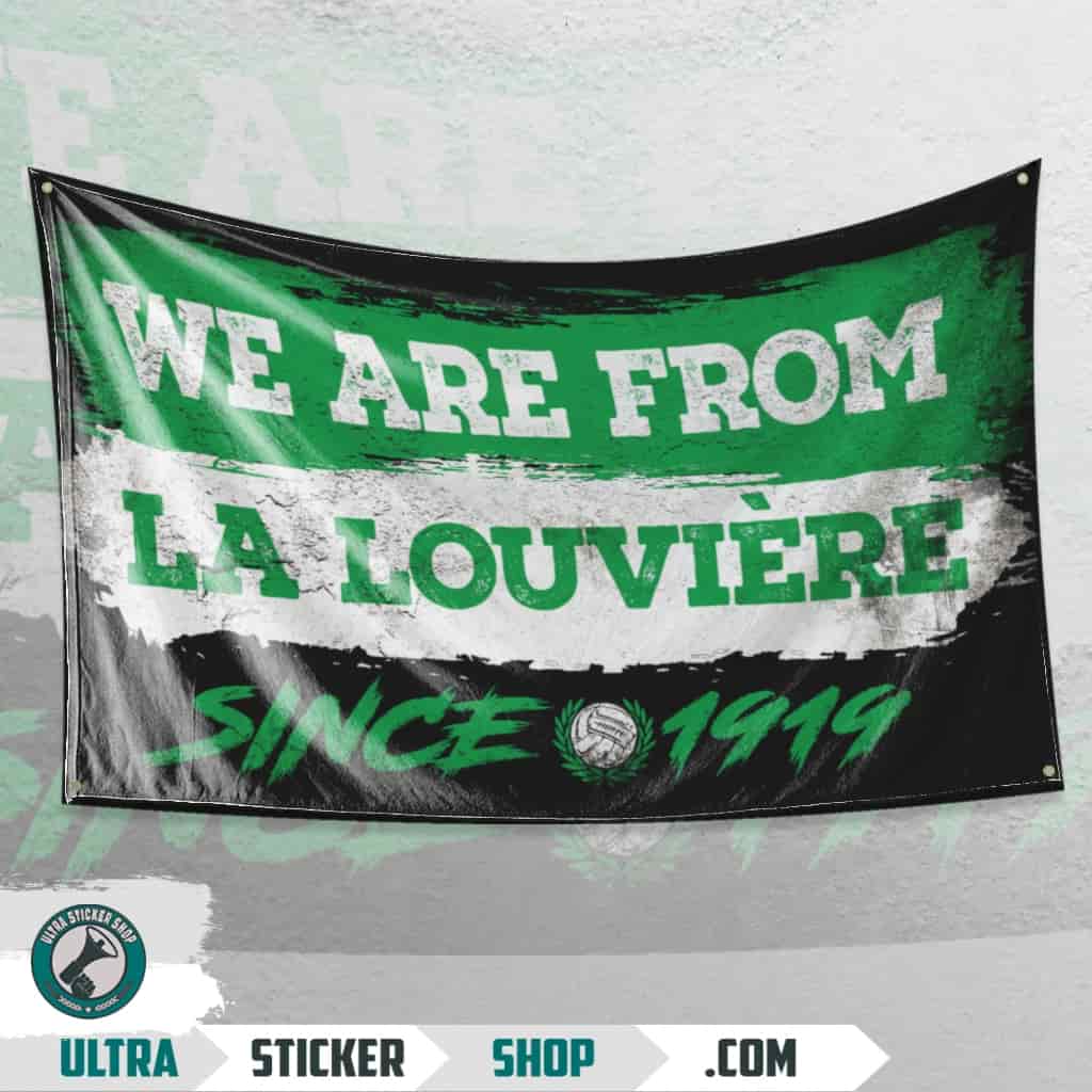 We are from La Louvière since 2017 Vlag