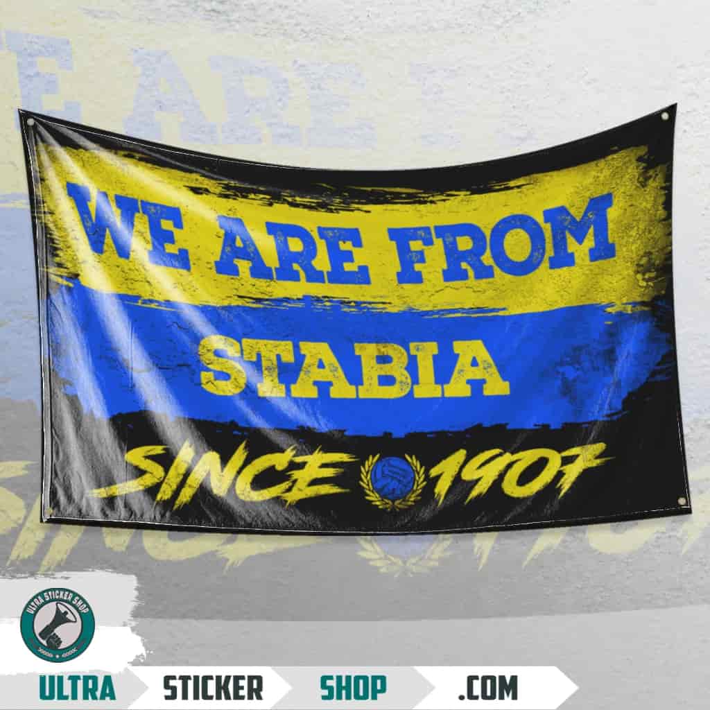 We are from Stabiae since 1907 Bandiera