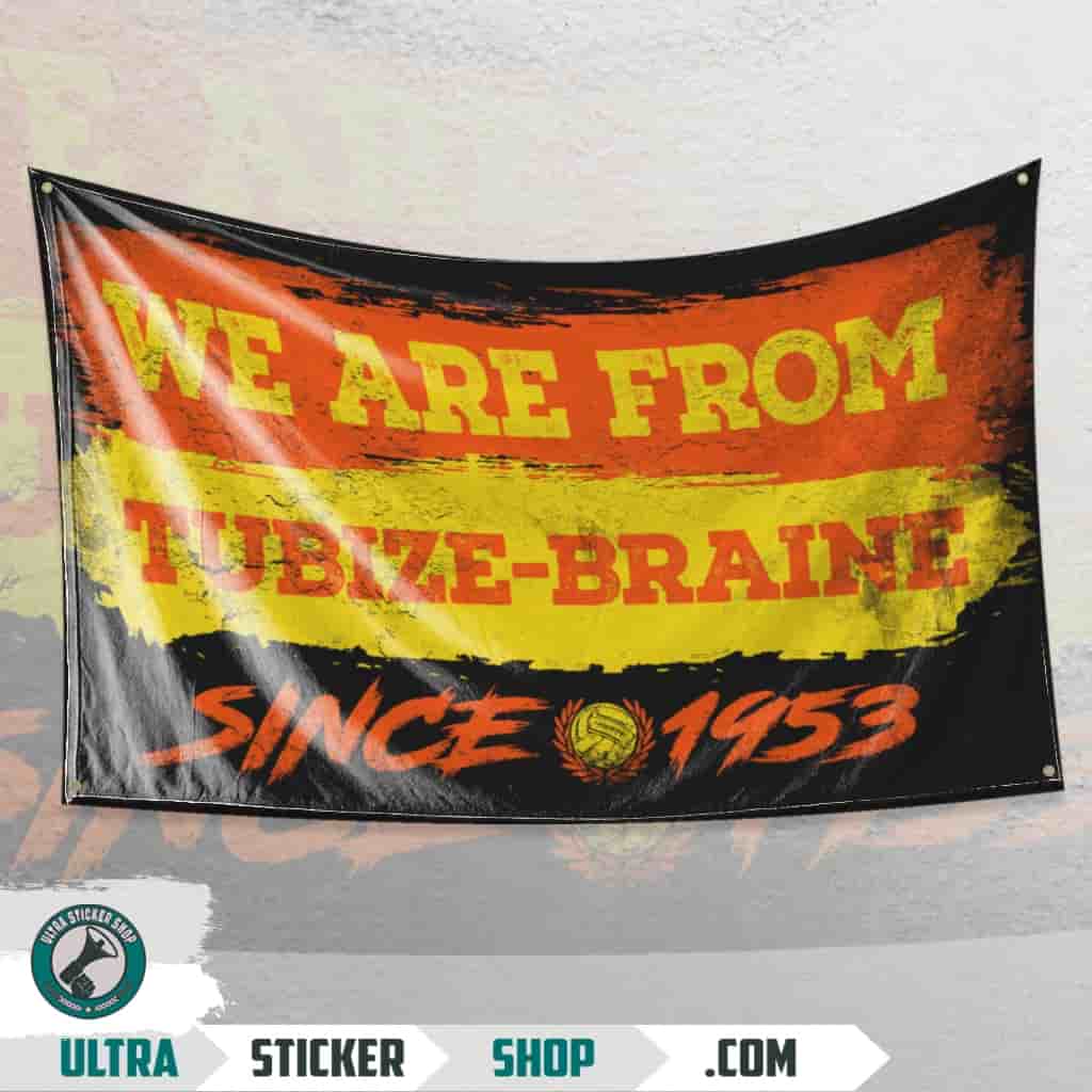 We Are From Tubize-Braine 1953 Zastava