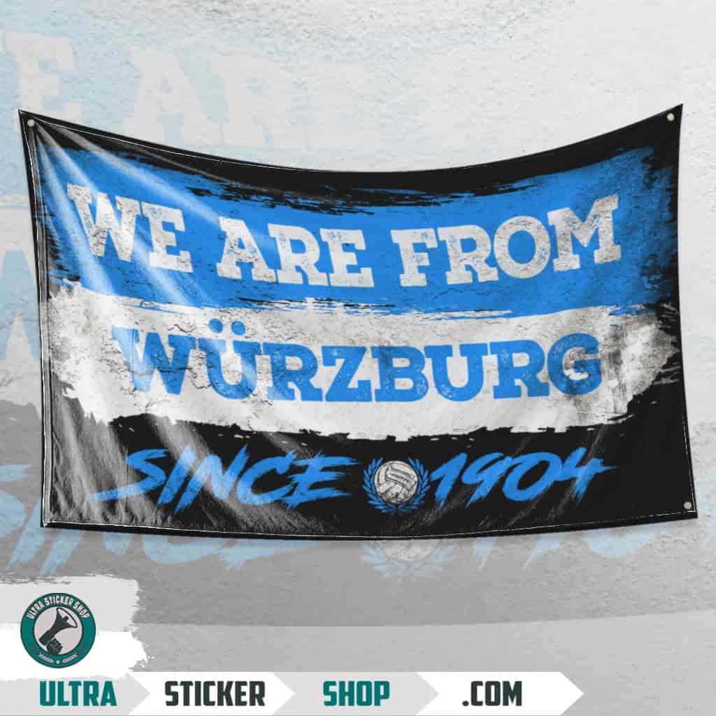 We Are From Würzburg 1904 Drapeau