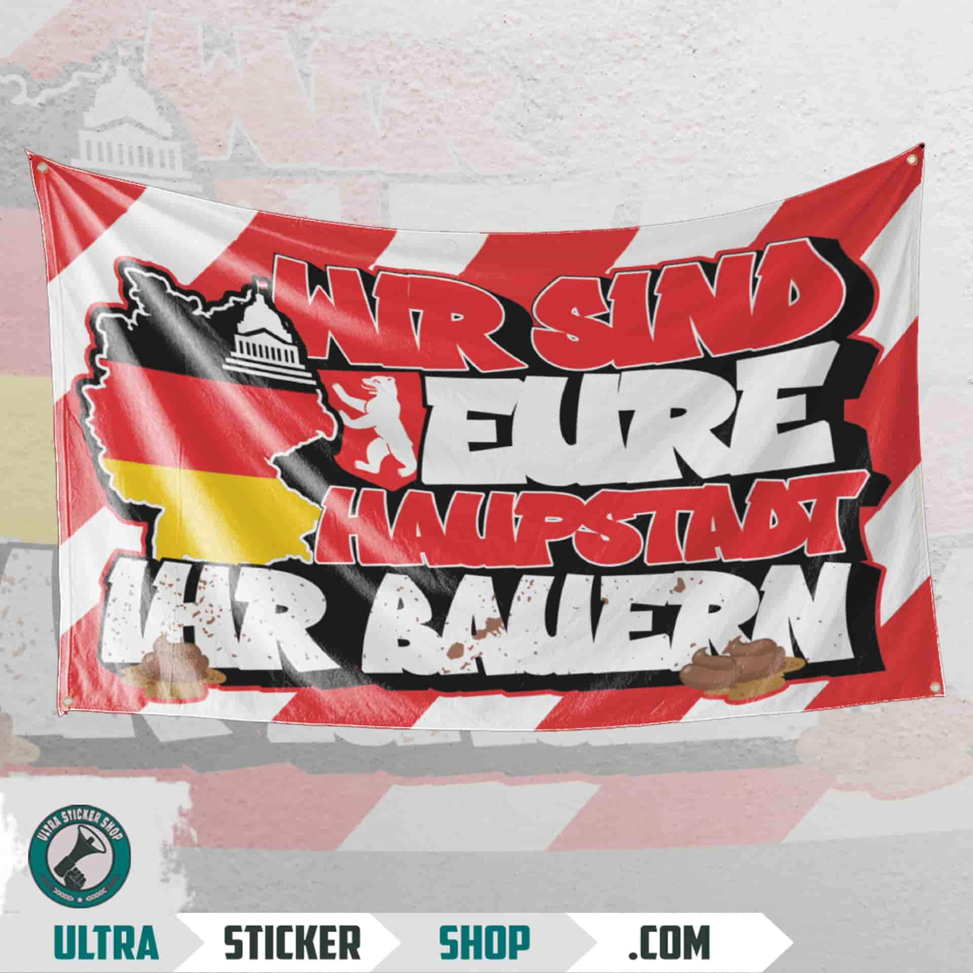 Wir sind eure haupstadt ihr bauern Zastava