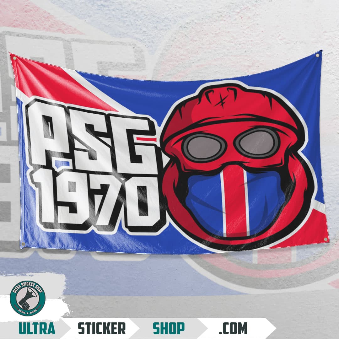 Buy PSG 1970 Flag Stickers | Ultrastickershop