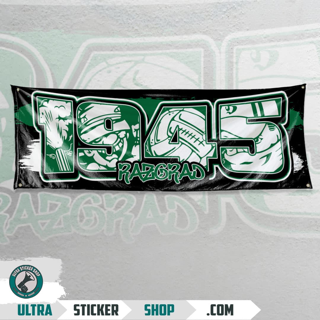 Pubs Razgrad Buy 1945 Razgrad Flag Stickers | Ultrastickershop